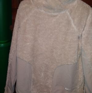 EUC fuzzy Nike hoodie
